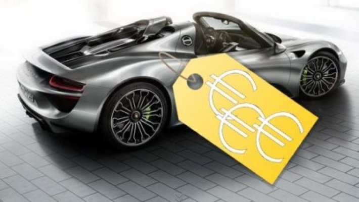 Viitorul Porsche 918 va costa aproape 1.000 euro/CP!